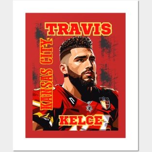 Travis Kelce Posters and Art